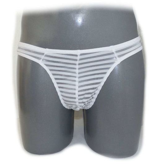 Underwear Men Ultr-thin Ice Silk String Homme Thongs