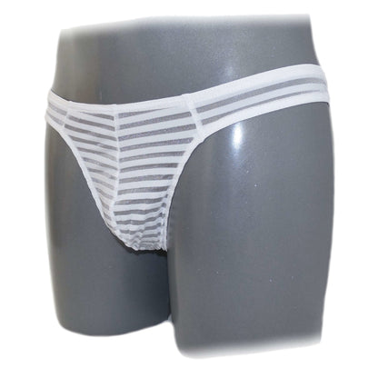 Underwear Men Ultr-thin Ice Silk String Homme Thongs