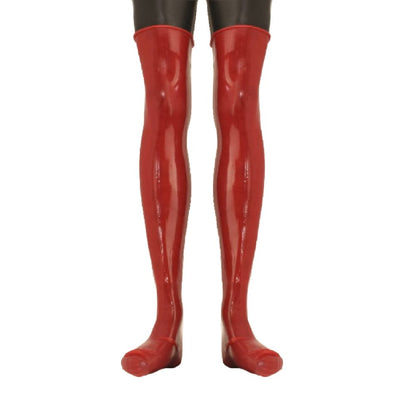 Latex Halterlose Strümpfe 0,4 mm