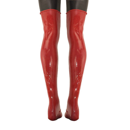 Latex Halterlose Strümpfe 0,4 mm