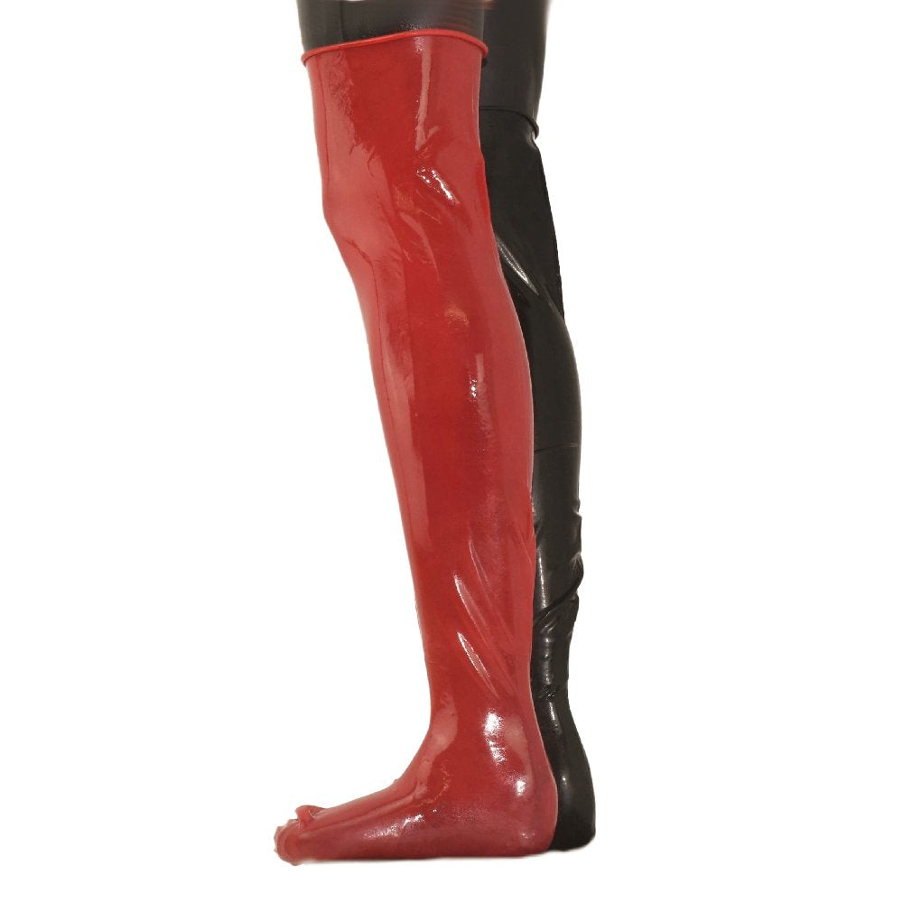 Latex Halterlose Strümpfe 0,4 mm