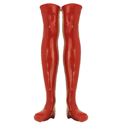 Latex Halterlose Strümpfe 0,4 mm