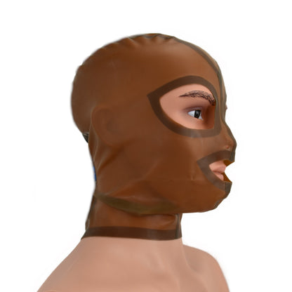 Latex Mask Fetish Unisex Standard Handmade