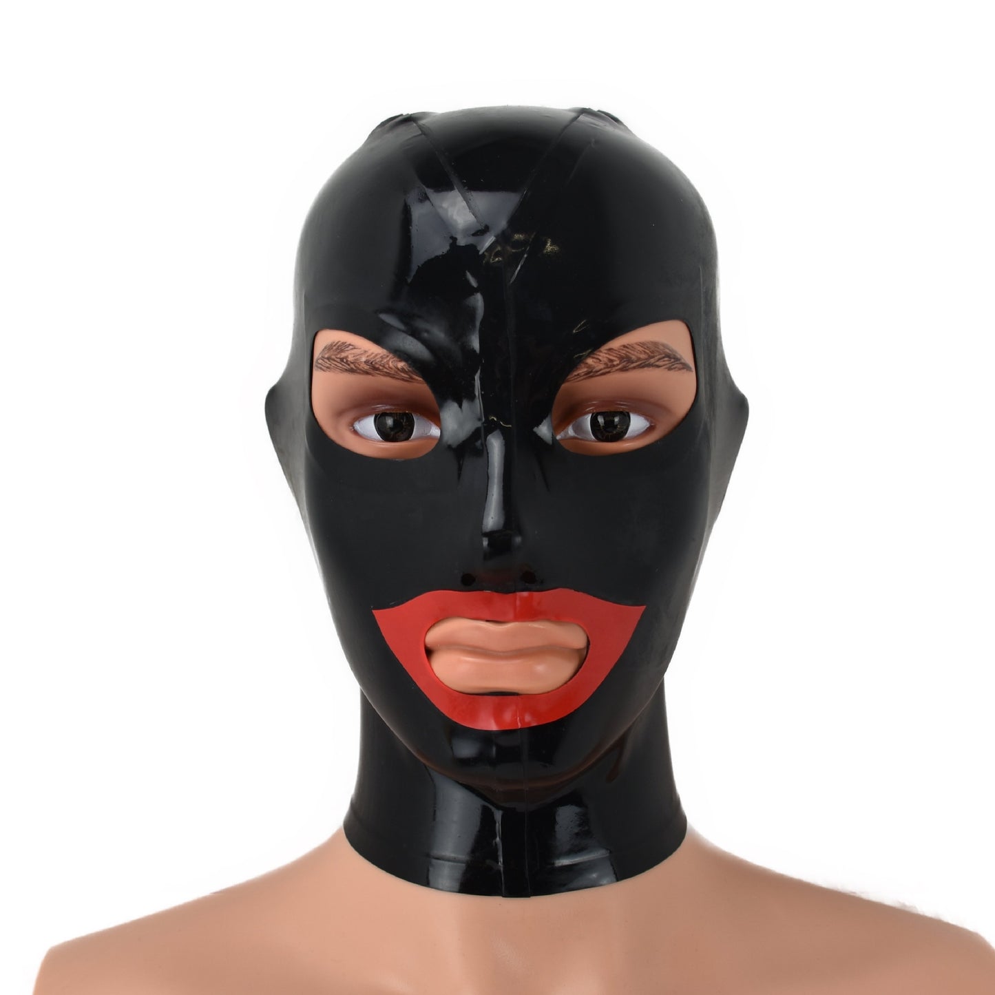 Latex Mask Fetish Unisex Standard Handmade