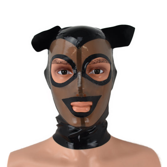 Latex Mask Fetish Unisex Standard Handmade