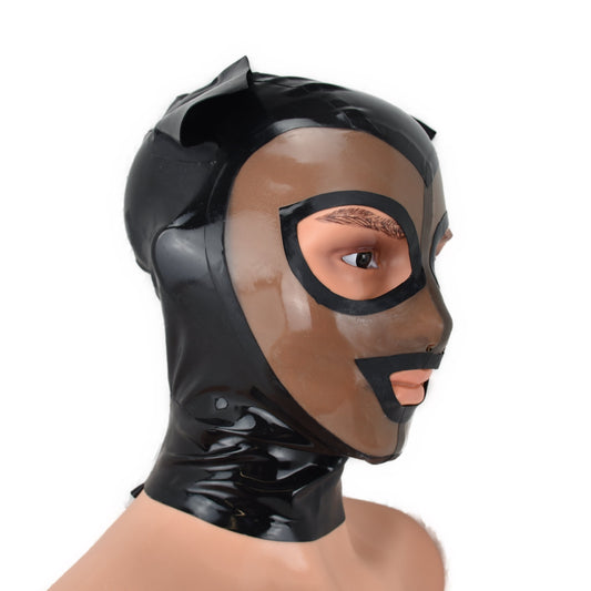 Latex Mask Fetish Unisex Standard Handmade