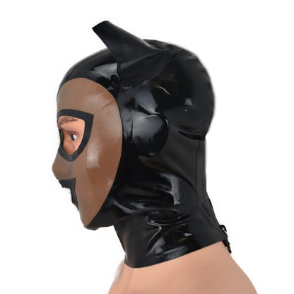 Latex Mask Fetish Unisex Standard Handmade