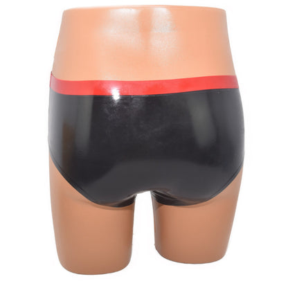 Latex Slip mit Frontöffnung