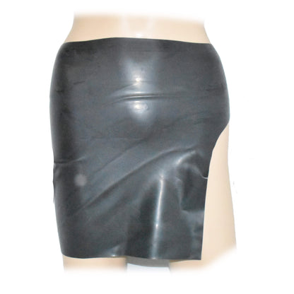 Latex Female Rock kurz seitlicher Schlitz