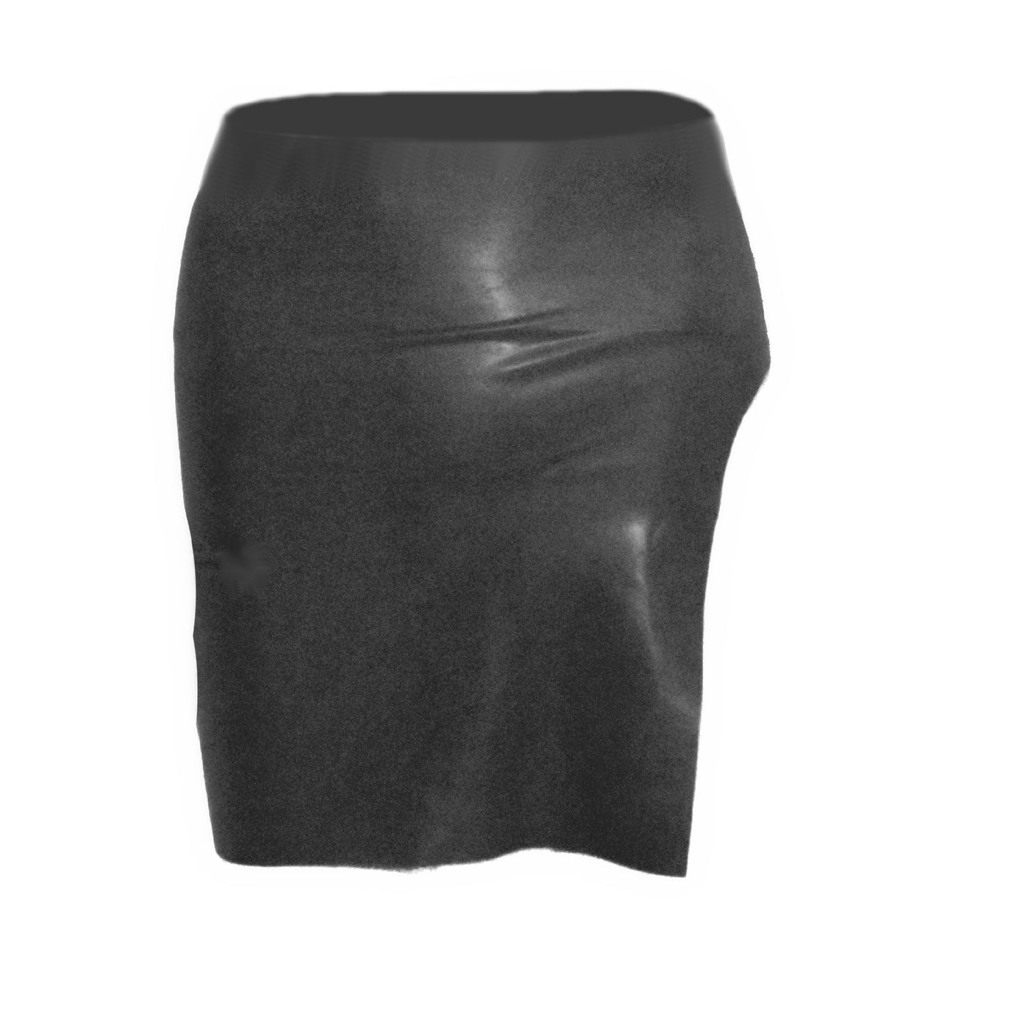 Latex Female Rock kurz seitlicher Schlitz