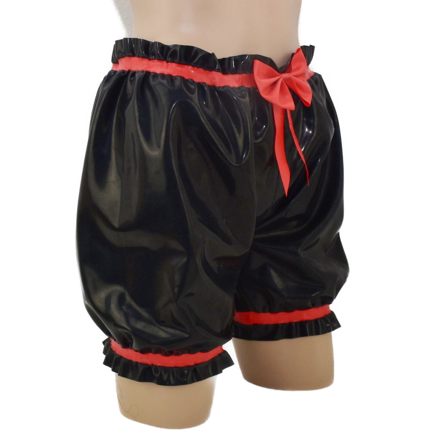 Latex Pluder-Hose mit Schleife