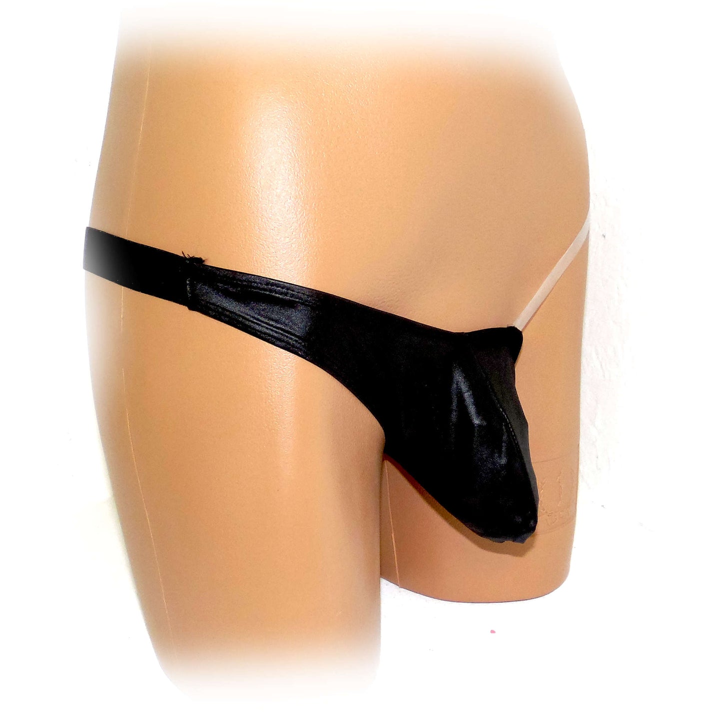 Asyncroner Mono String mit transparentem Seitenband