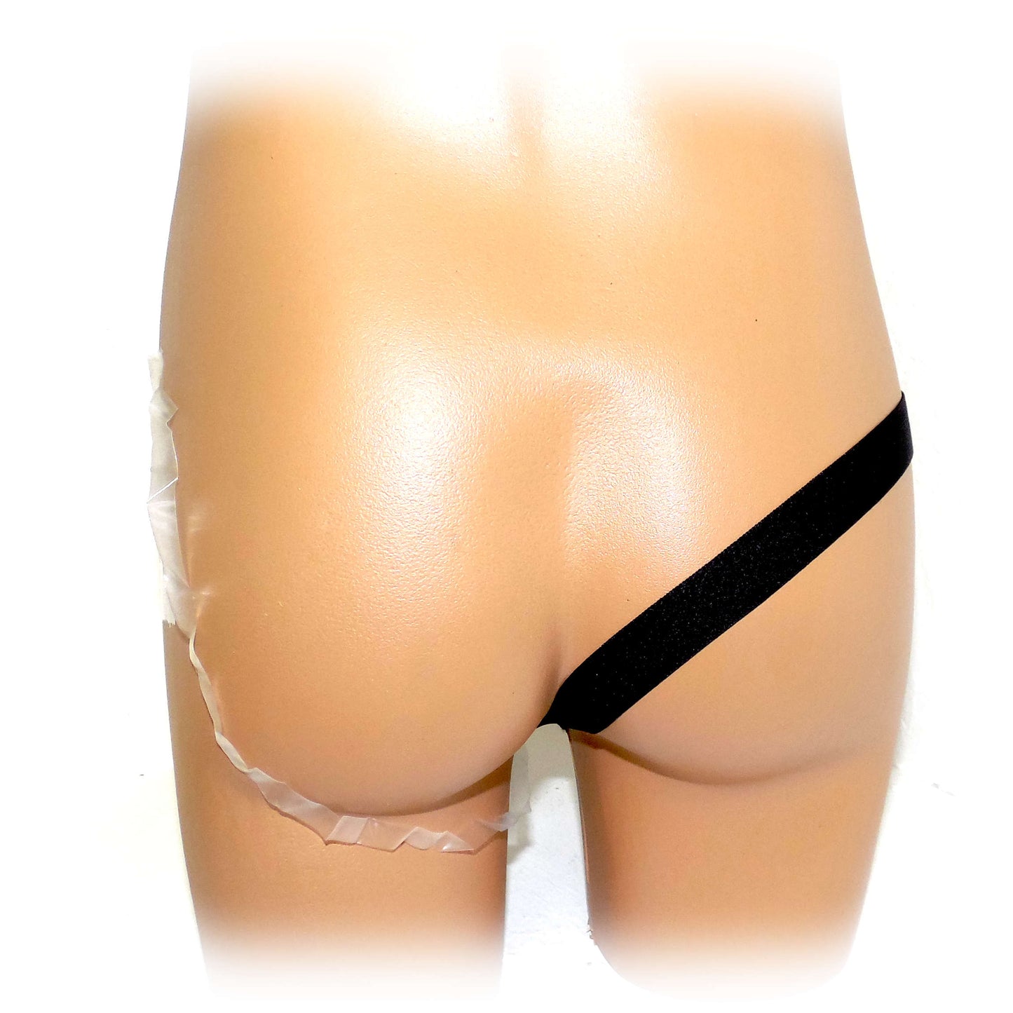 Asyncroner Mono String mit transparentem Seitenband