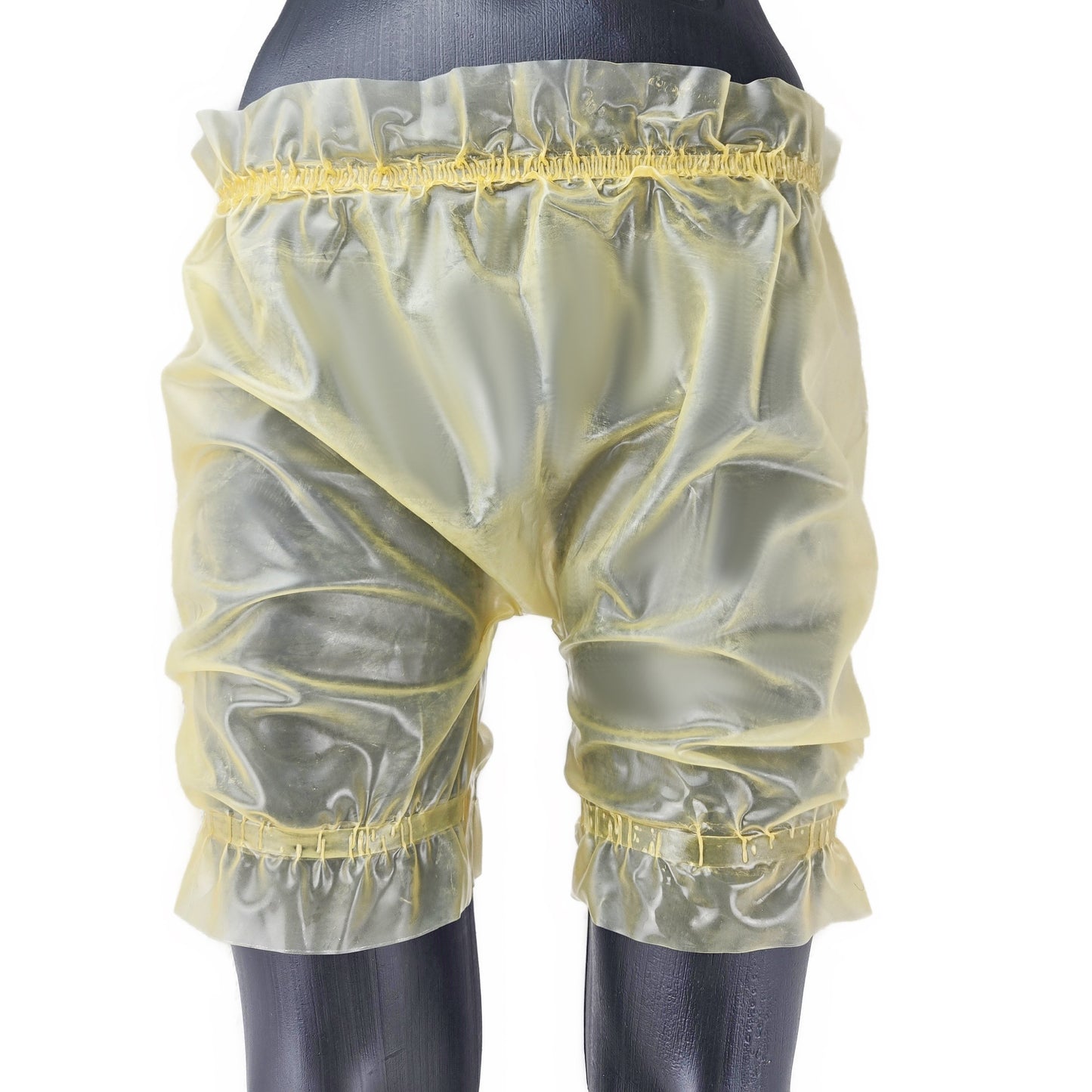 Latex Rüschen Shorts