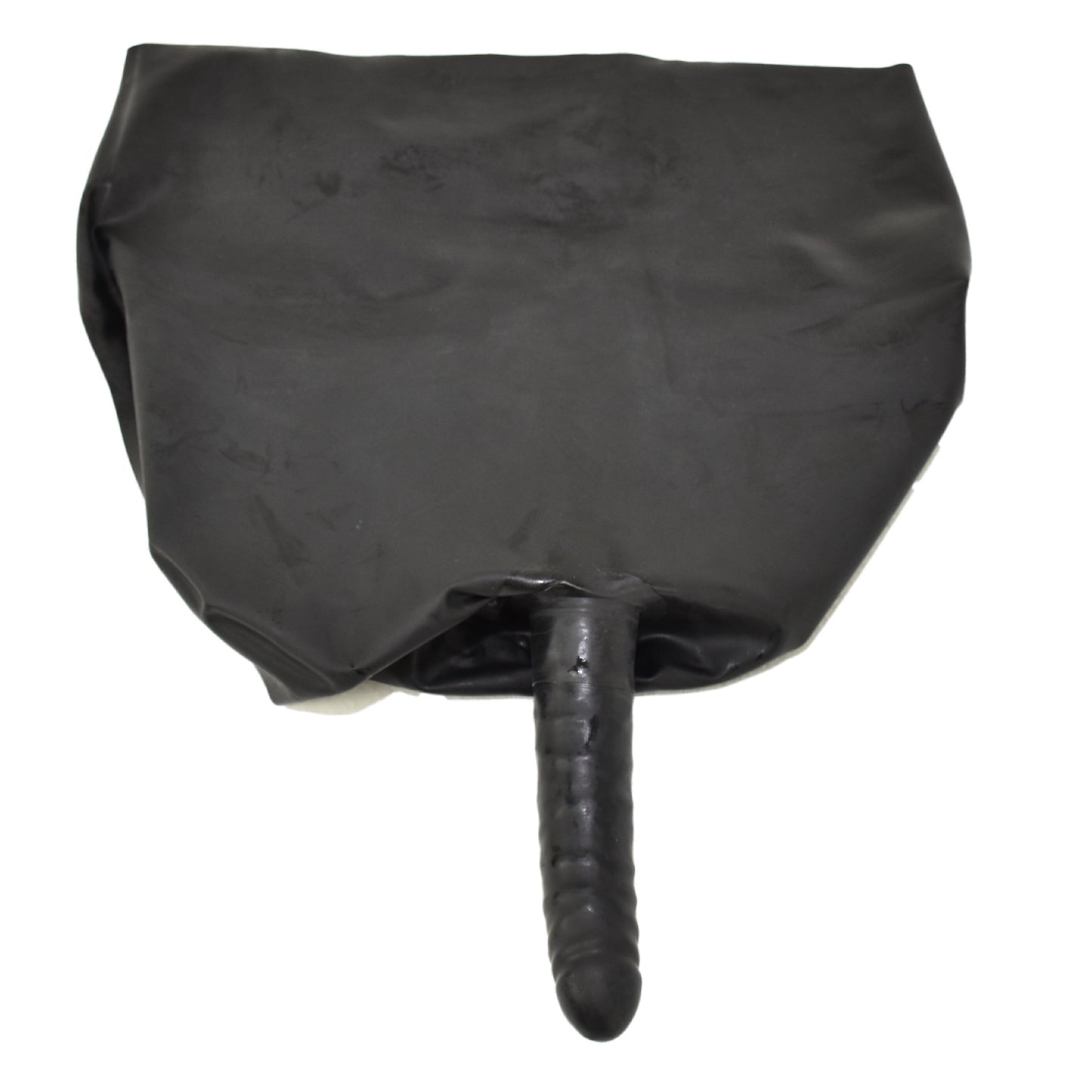 Latex Rüsselslip mit festem Anal Dildo