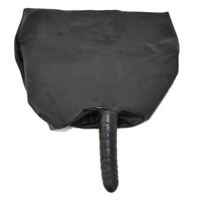 Latex Rüsselslip mit festem Anal Dildo