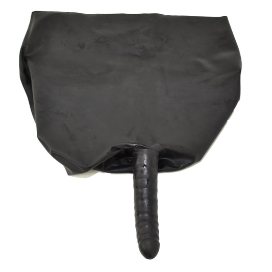 Latex Rüsselslip mit festem Anal Dildo