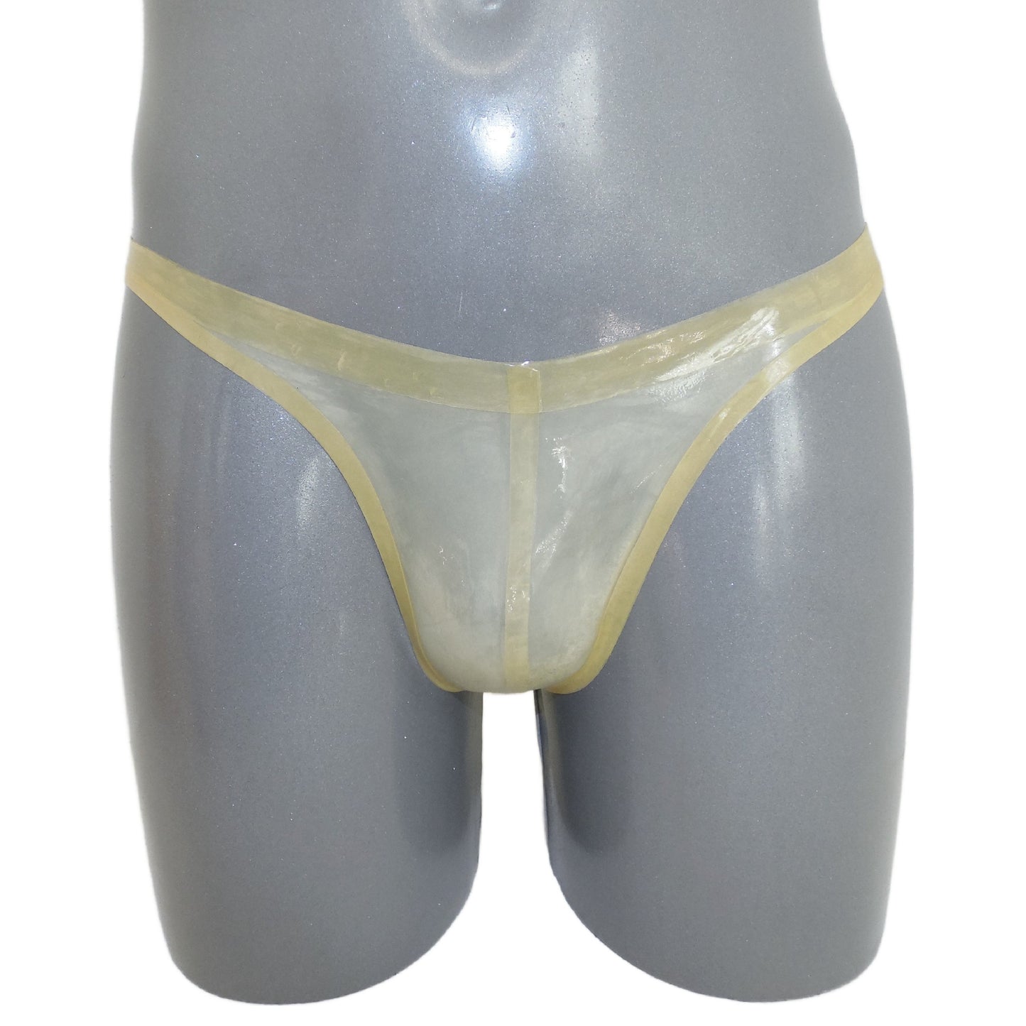 Latex String transparent Handgemacht - 0,4 mm