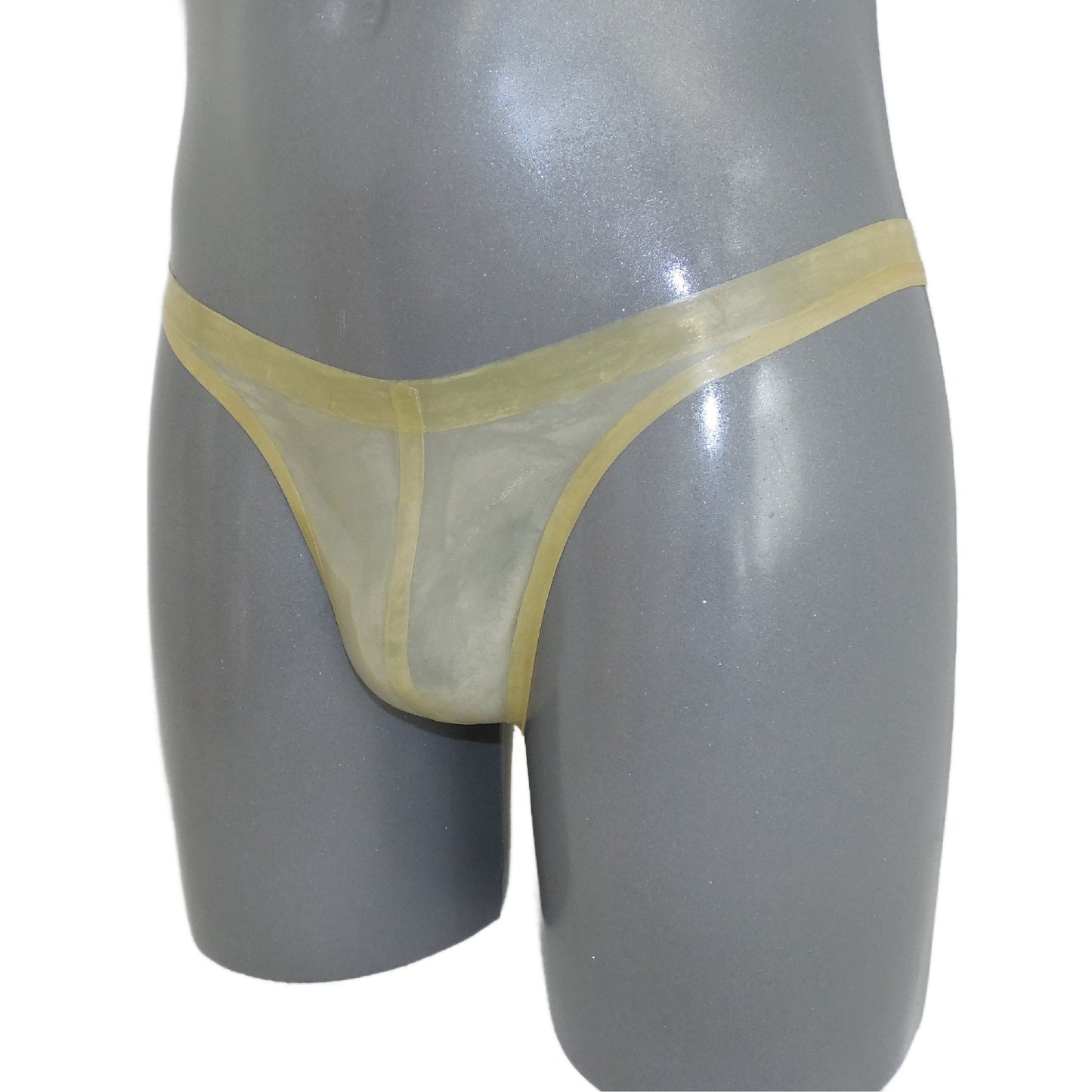 Latex String transparent Handgemacht - 0,4 mm