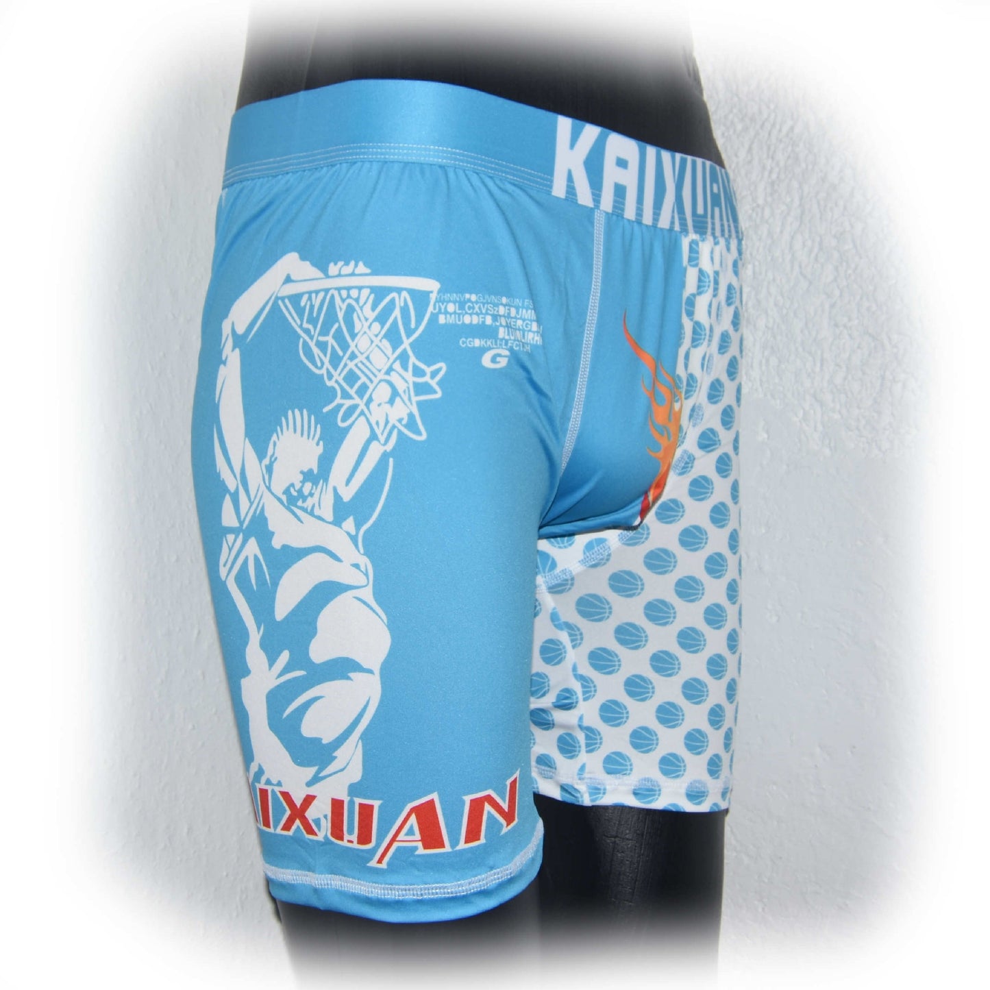 Boxer modisch bedruckt