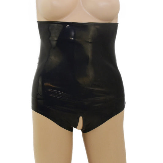 Latex Damenhose hohen Bund 0,4 mm