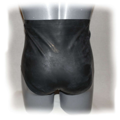 Latex Big Pants mit Kondom und extra hohem Bund 0,4 mm