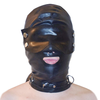 Latex Mask Eyes Gags