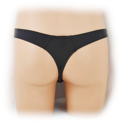 Men String extra feiner Stoff - leicht transparent