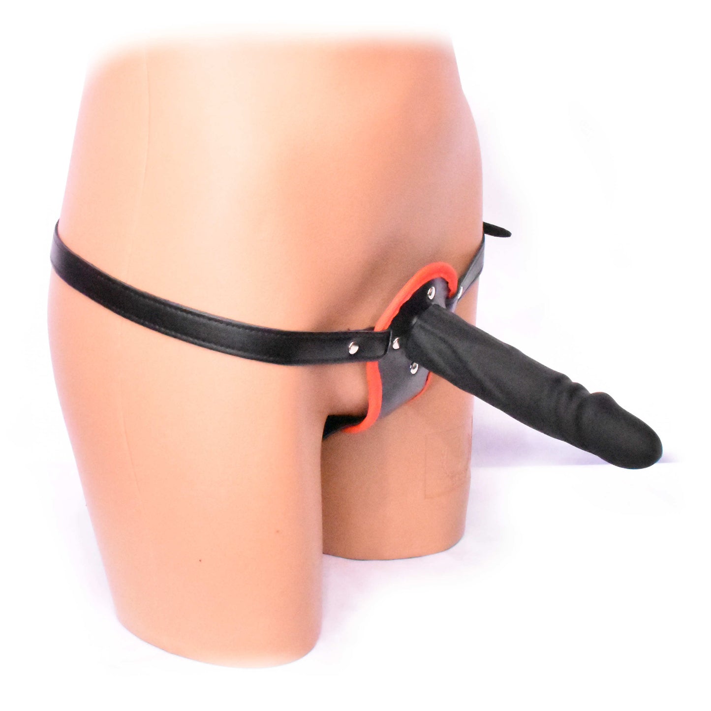 SM Strapon Adjustable PU Leather Flirting 17cm