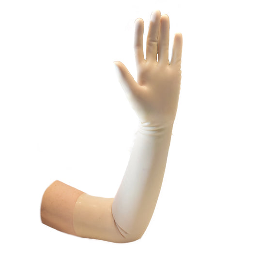 Latex Handschuhe lang