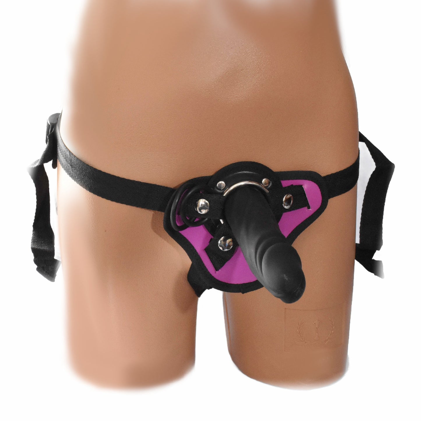 SM Strapon Adjustable PU Leather Flirting 17cm
