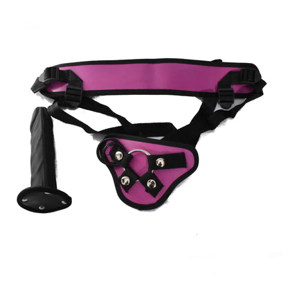 SM Strapon Adjustable PU Leather Flirting 17cm