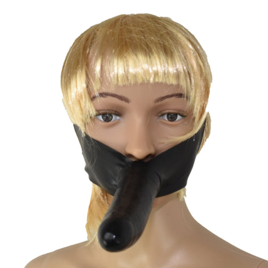 Latex Dildo mit Kopf- oder Oberschenkel Gurt 15 cm