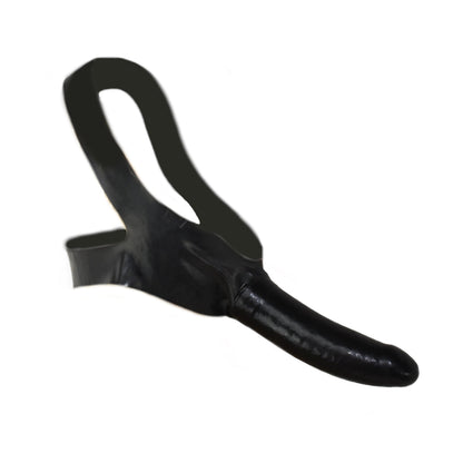 Latex Dildo mit Kopf- oder Oberschenkel Gurt 15 cm