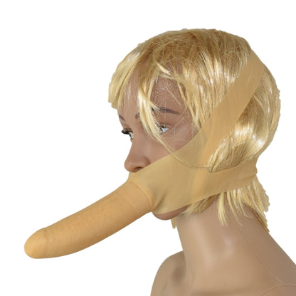 Latex Dildo mit Kopf- oder Oberschenkel Gurt 15 cm
