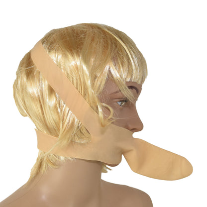 Latex Mund Condom mit Kopf Gurt Handgemacht