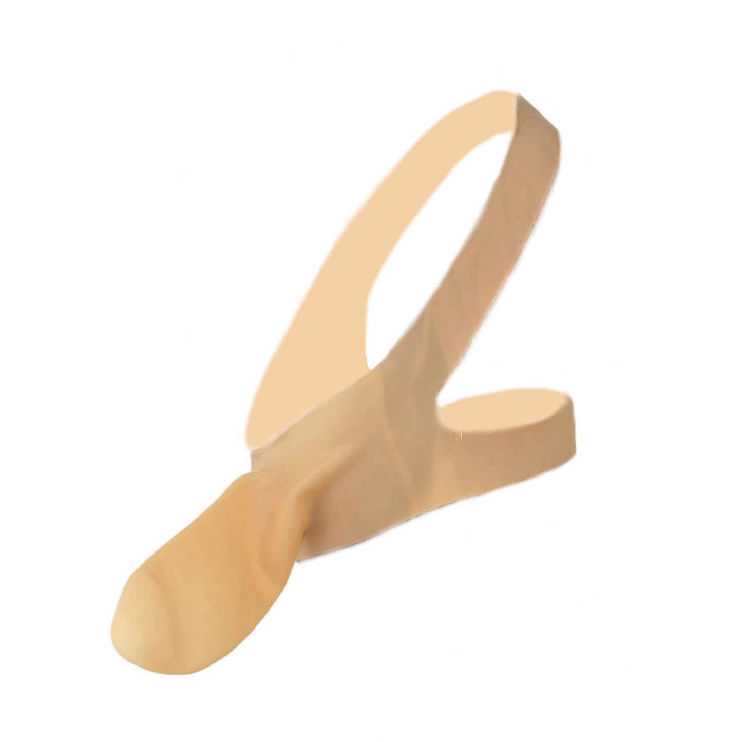 Latex Mund Condom mit Kopf Gurt Handgemacht