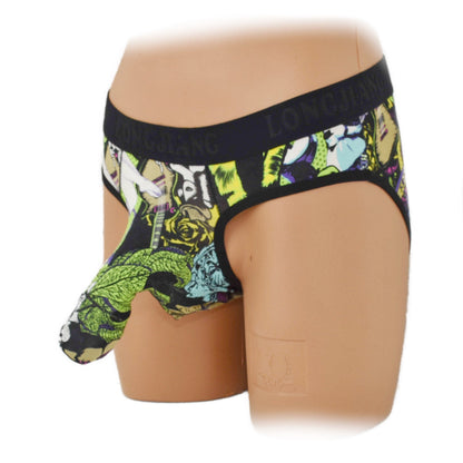Brand Mens Bulge Pouch Thong Elephant Nose