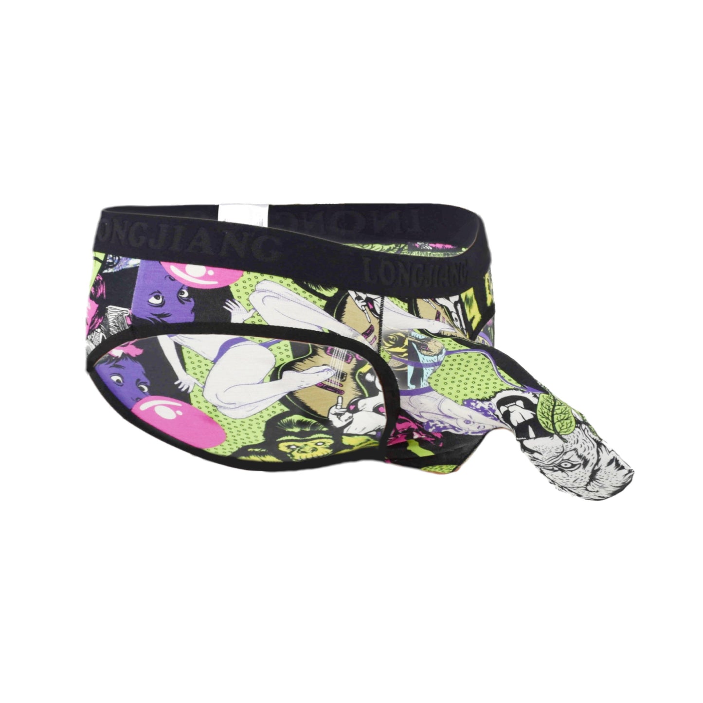Brand Mens Bulge Pouch Thong Elephant Nose