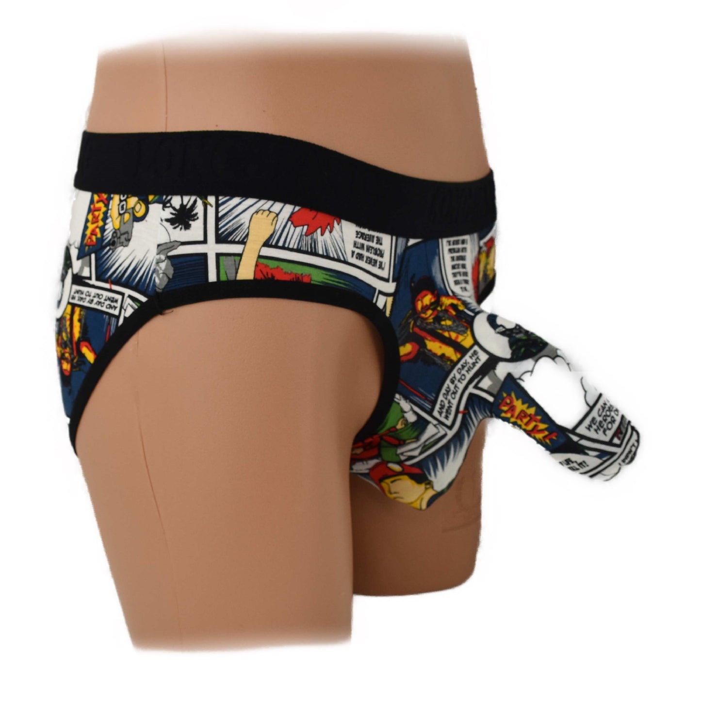 Brand Mens Bulge Pouch Thong Elephant Nose