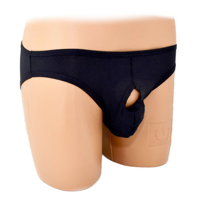 Men Open Thong Crotch Holes