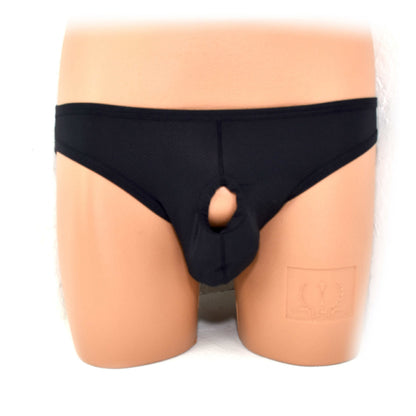 Men Open Thong Crotch Holes