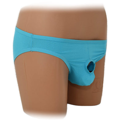Men Open Thong Crotch Holes