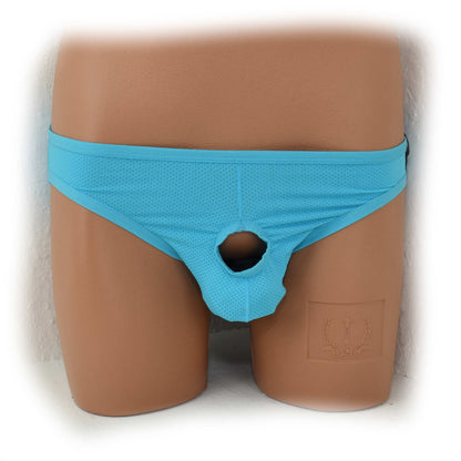 Men Open Thong Crotch Holes