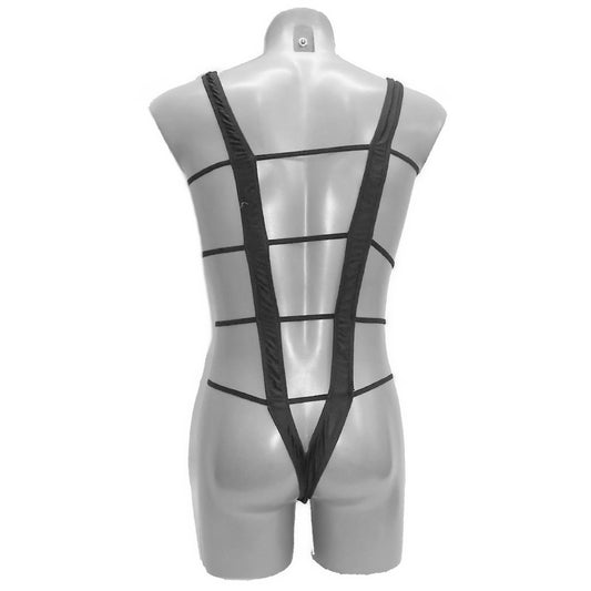 Herren Stringbody Riemchen