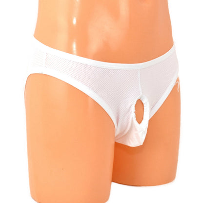 Men Open Thong Crotch Holes