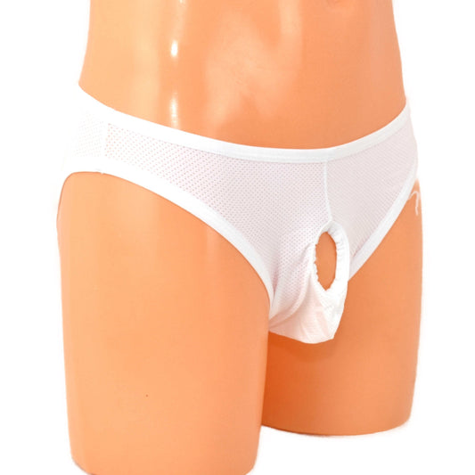 Men Open Thong Crotch Holes