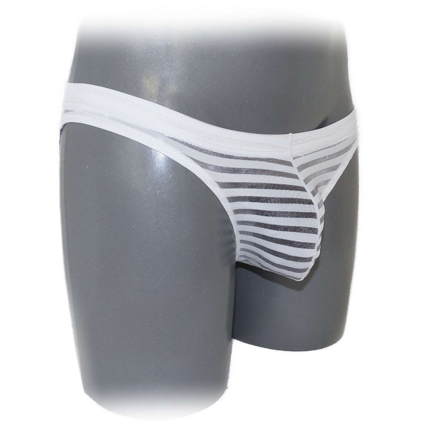Transparent Briefs Men's Slip