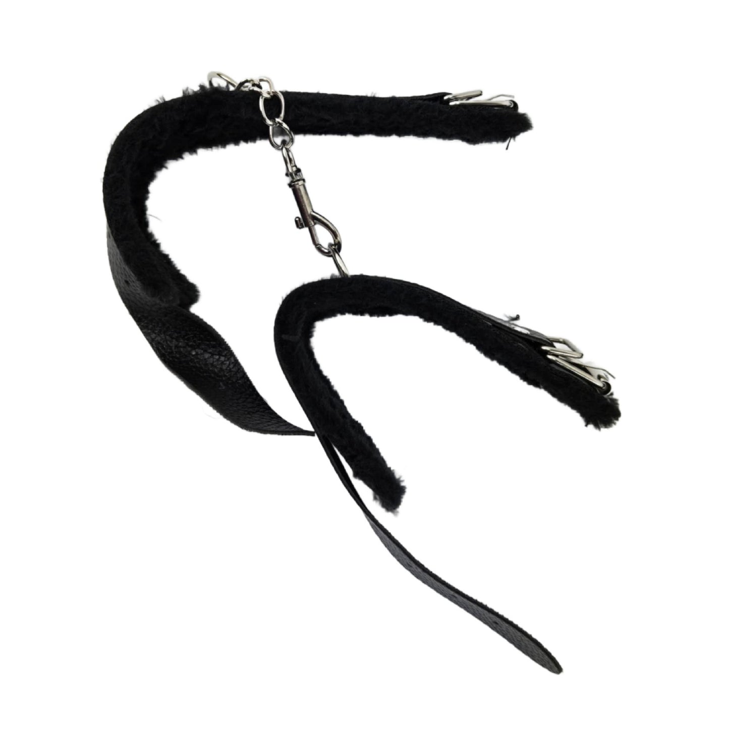 Kunstleder Handgelenkfessel gefüttert