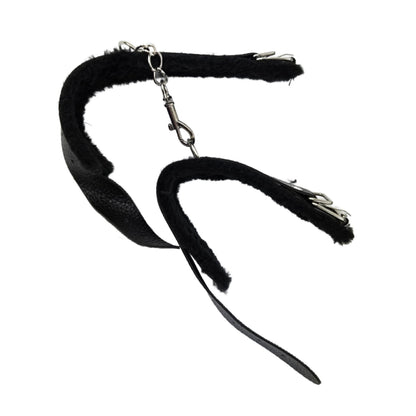 Kunstleder Handgelenkfessel gefüttert